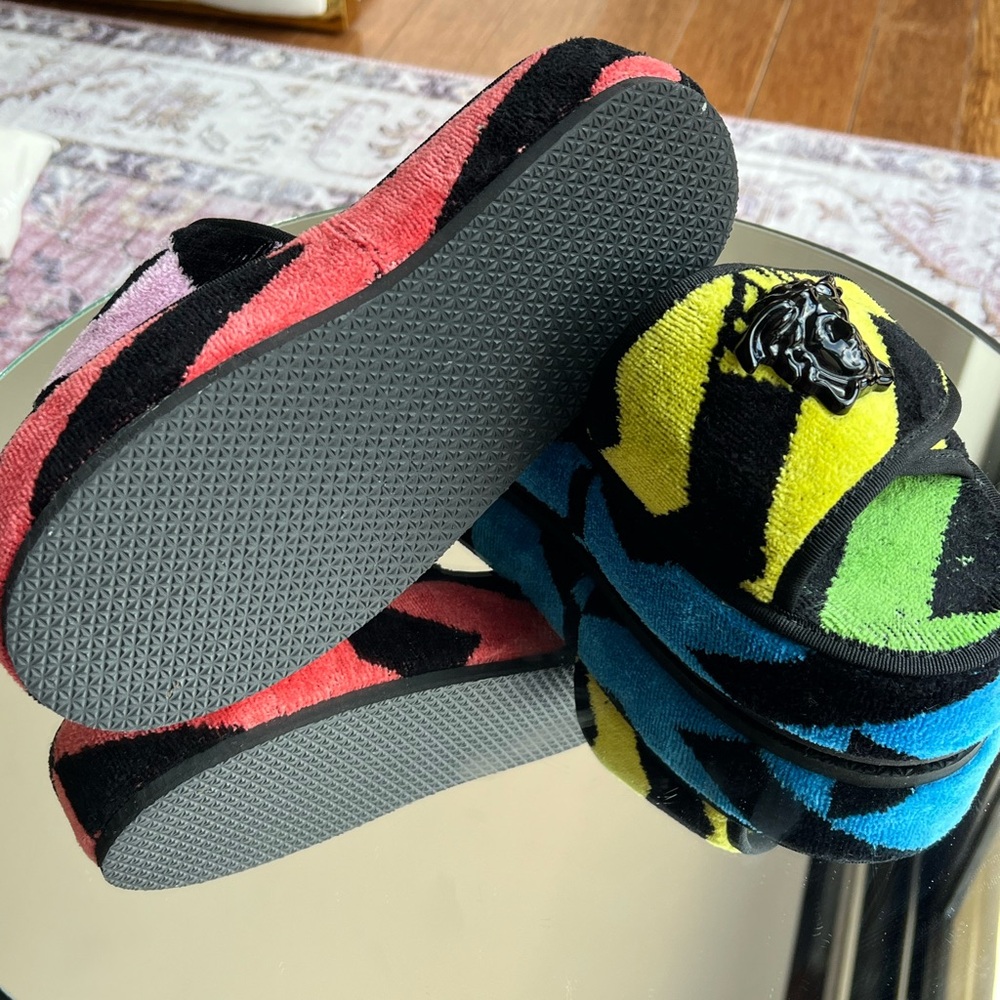 Versace Platform Slides